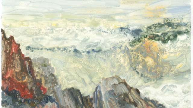 Rocks and Tide (from a series)